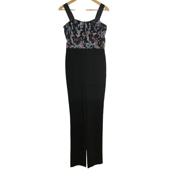 Bronx & Banco Annabelle Jumpsuit Sequin Black L - Picture 4 of 16